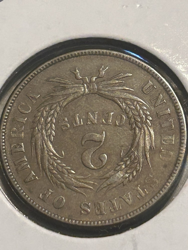 1865 2 cent piece Nice And Affordable Check My Listings Please 😊