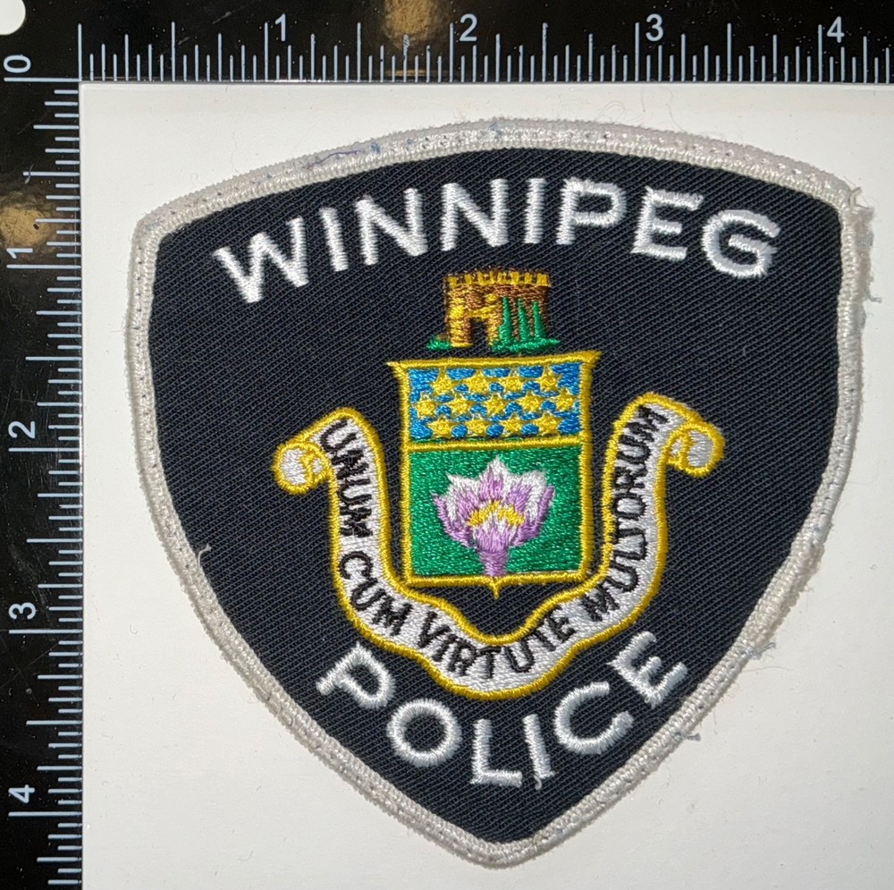Winnipeg Canada Police Patch