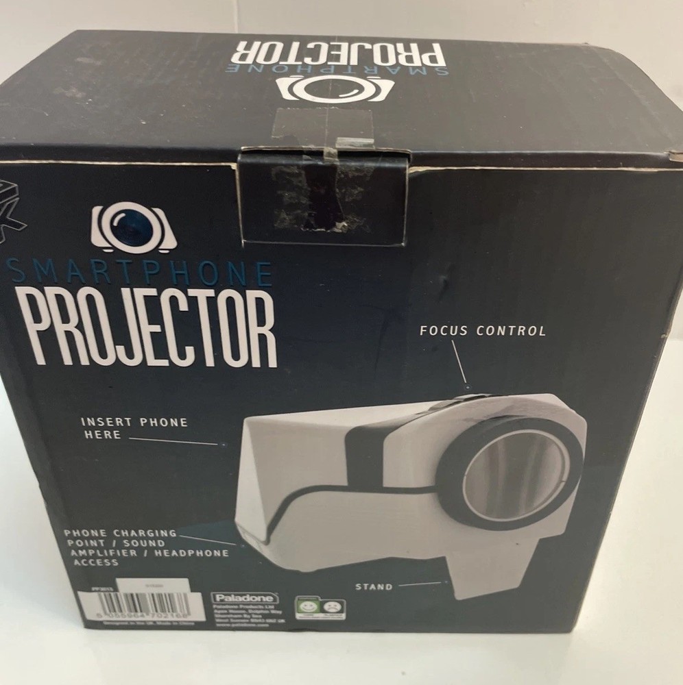 Smart Phone Projector, Universal, Portable, Projects A 40” Screen