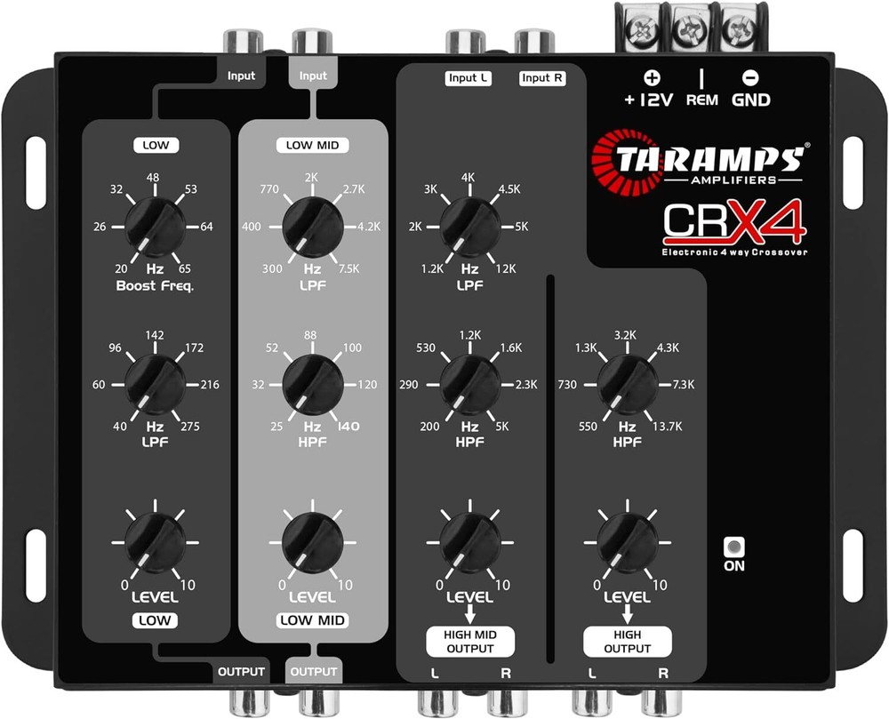 Taramps Crx4 Audio Crossover