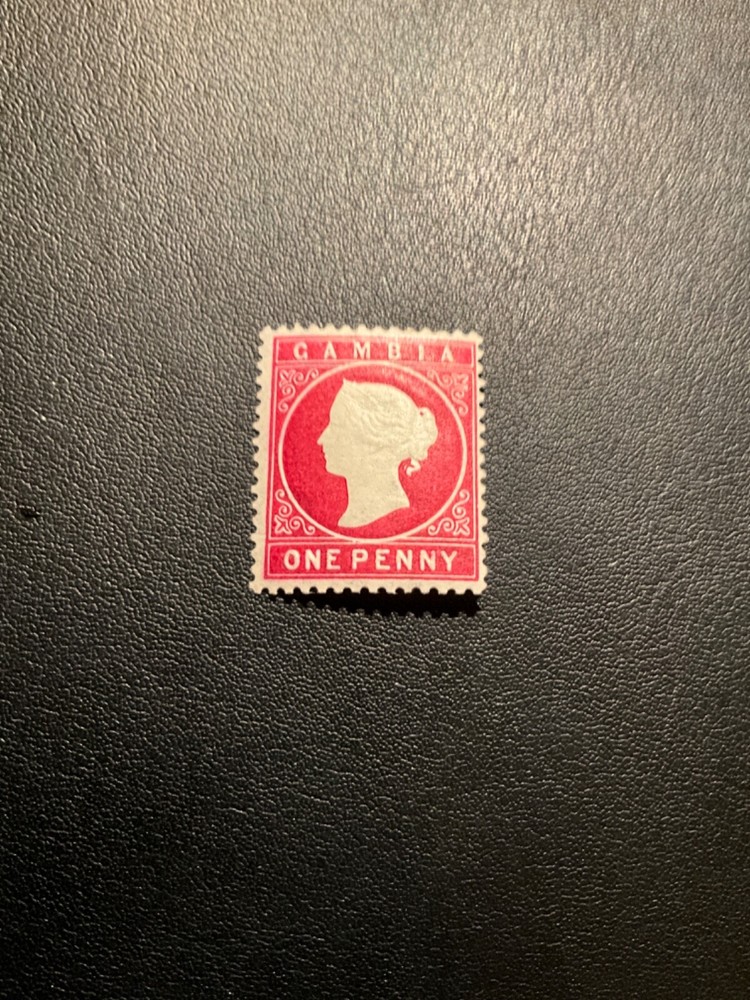 Stamps Gambia Scott #13 never hinged