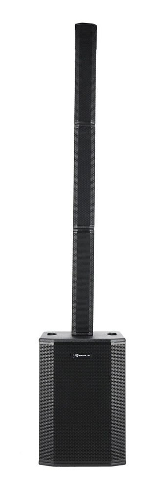 (2) Rockville TITAN ARRAY SYSTEM V2 Powered Column Array Speakers Dual 10" Subs