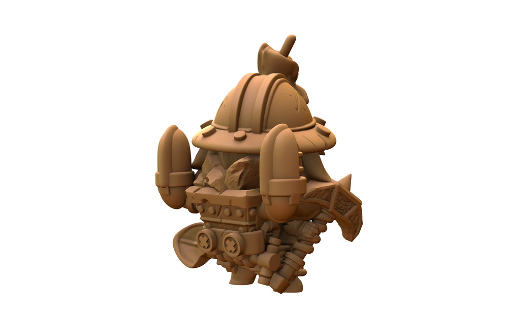 Capsule Chibi - Deeprock Miner