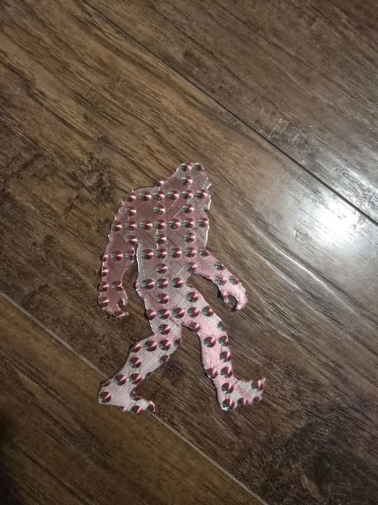 3d Printed Bigfoot Stomp Pad For Snowboards.