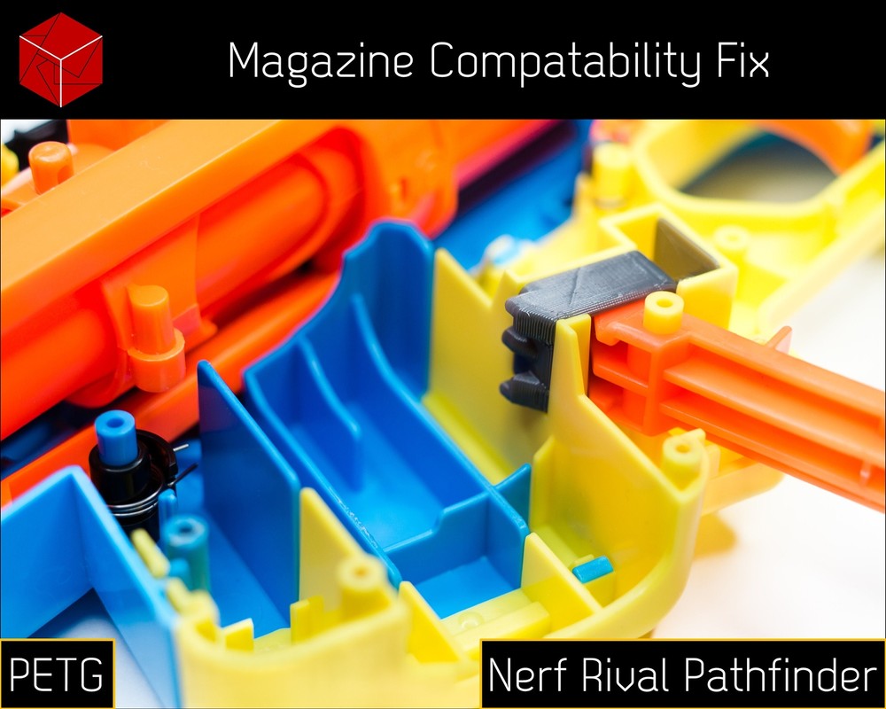 Magazine Compatibility Fix (PETG) for Nerf Rival Pathfinder