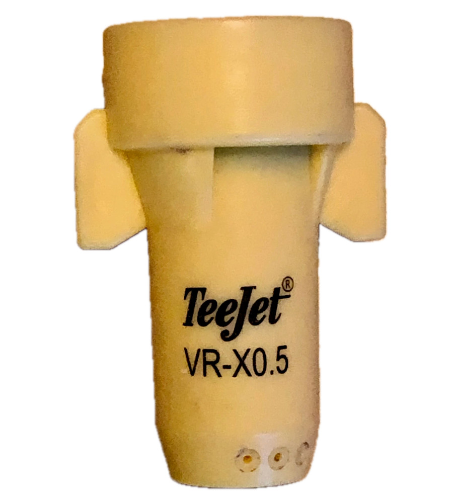 TeeJet VR-X0.5 Variable Rate Fertilizer Application Nozzle Quick Cap Yellow 44PC