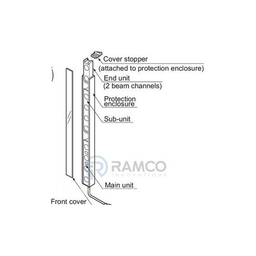 Panasonic MC-NA40-16 16 Beam Channel Protective Housing MFGD