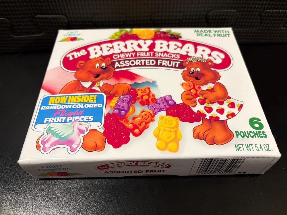 Berry Bears fruit snacks - Empty custom design display box
