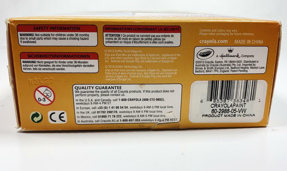 Crayola DigiTools Paint Pack for iPad, iPad Mini & Android Touch Tablets