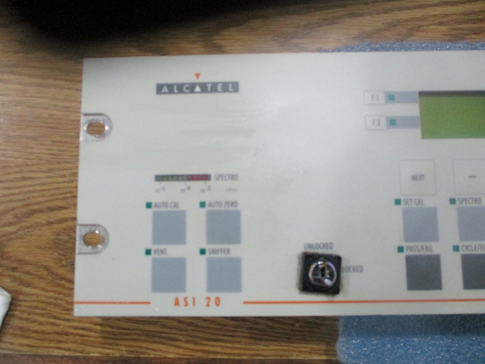 Alcatel Model: ASI 20 Modular Leak Detector Controller