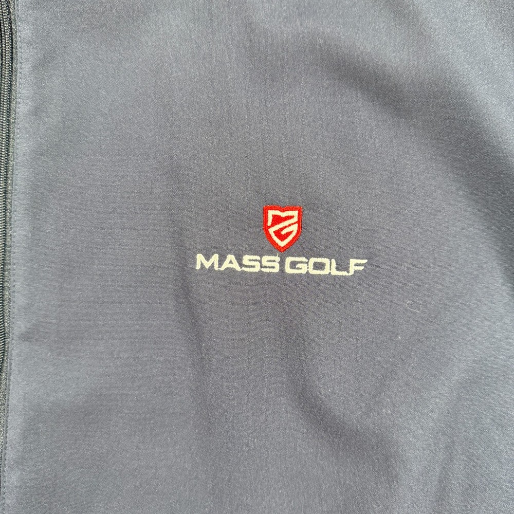 FootJoy Pullover Vest Windbreaker Mens Medium Navy Blue Rain Half Zip