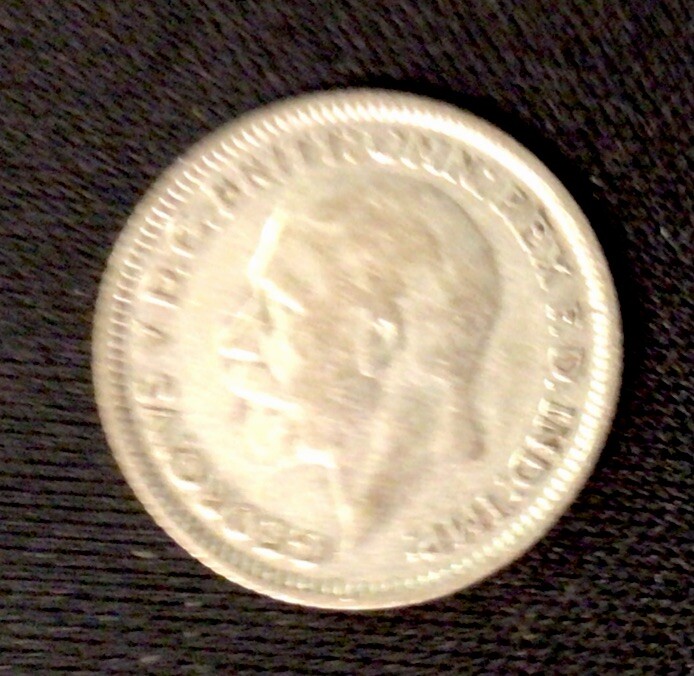 1929 British Silver! 6P! ENN Coins