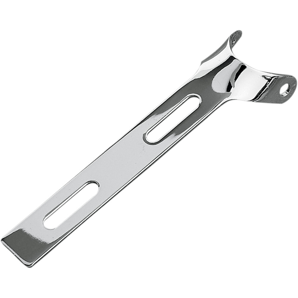 Drag Specialties Universal Seat Bracket - Round End (Chrome) 902012-BULK