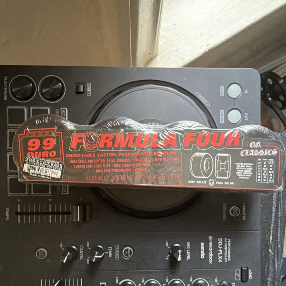 Spitfire Formula Four 0G Classics 56mm Skateboard Conicals 99A