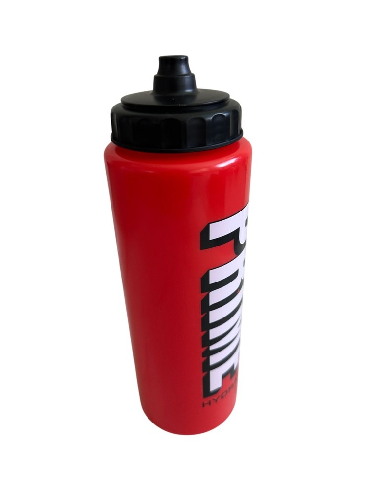 PRIME Hydration Red White Black Waterbottle NEW NWOB