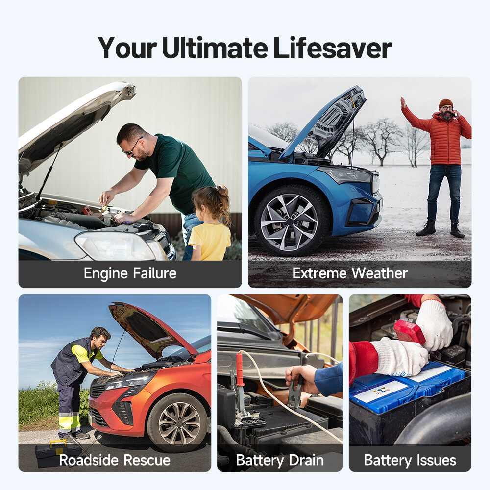 🔥TOPDON JS2000PRO New Generation TOPDON Multi-Functional Emergency Jump Starter