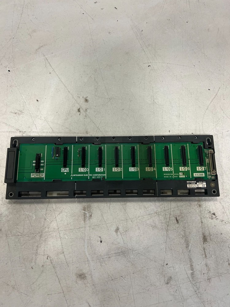 MITSUBISHI A1S38B PLC CHASSIS CONTROL USED