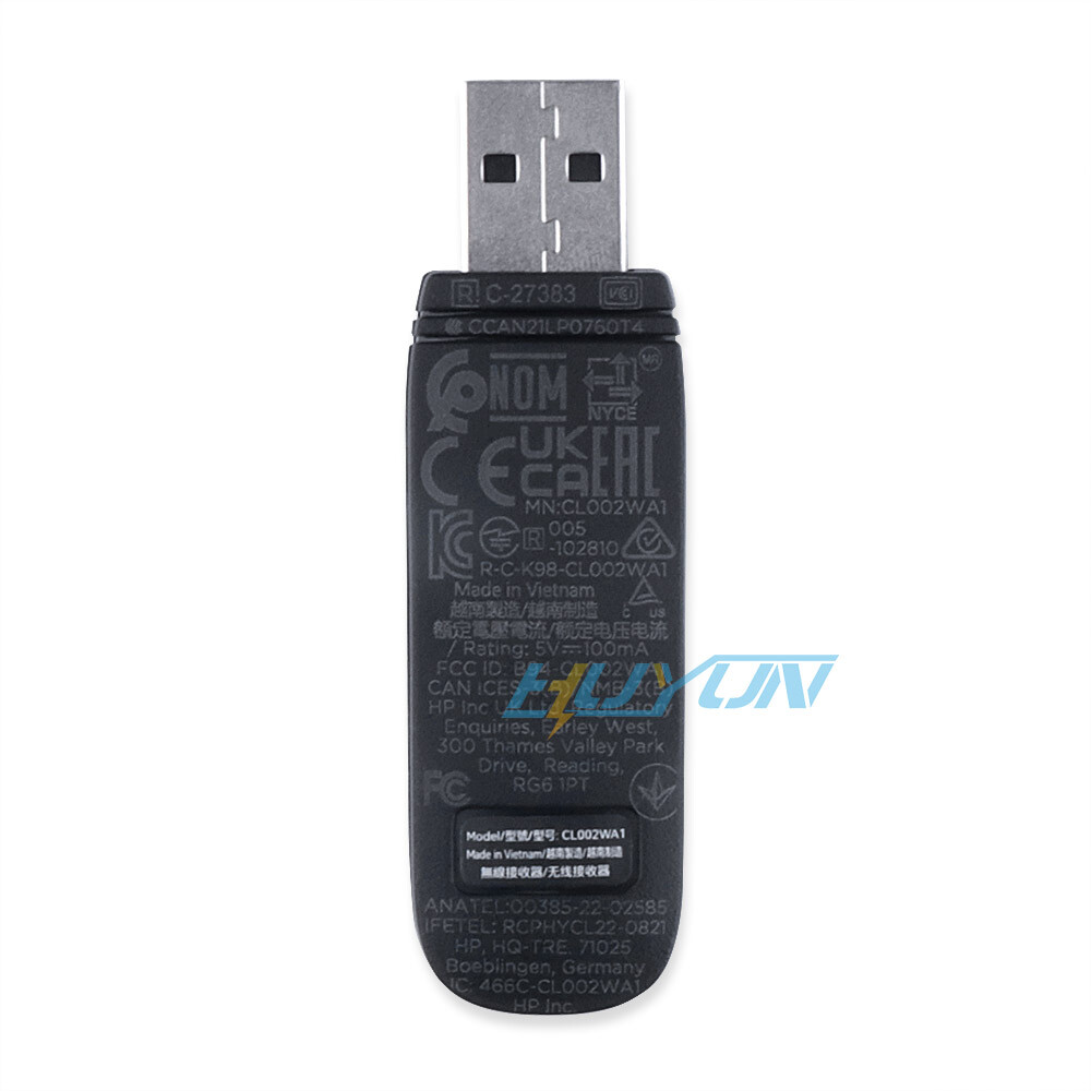 USB Receiver Adapter for Kingston HyperX Cloud II Core Wireless Headset