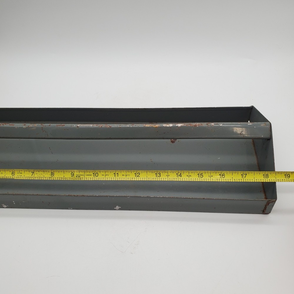 Metal Tool Box Gray Used Replacement Tray 18.5" tool box