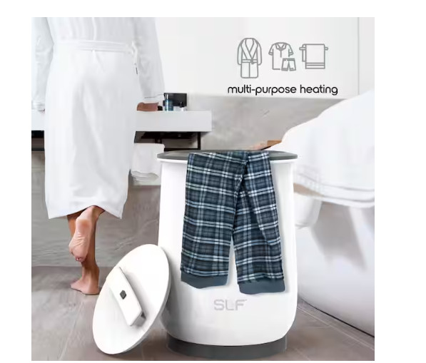 20L WHITE AC POWERED BUCKET TOWEL WARMER TW100