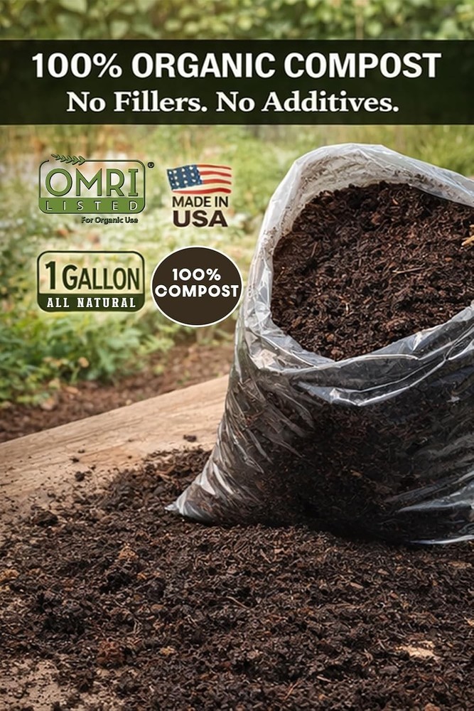 Organic Compost 1 Gallon