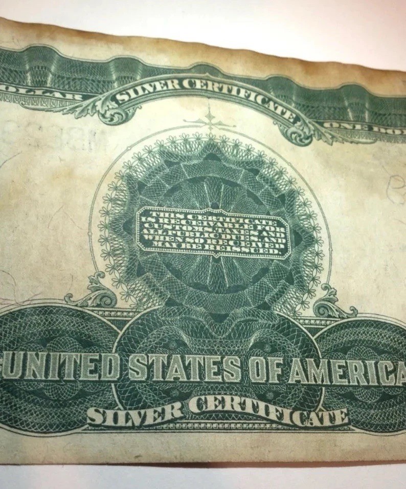 1899 $1 Black Eagle Silver Certificate Large Size- Superbly Nice Looking & Crisp