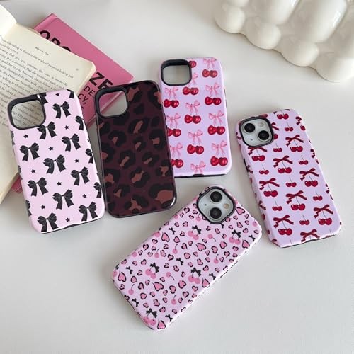 Case for iPhone 14 Plus/iPhone 15 Plus, iPhone 14 Plus/15 Plus Cherry/Glossy