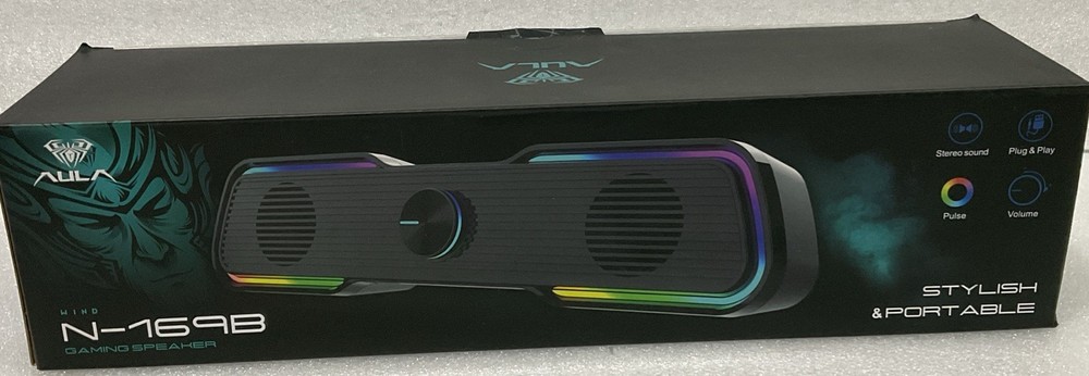 Aula Wind N-169b Gaming Speaker