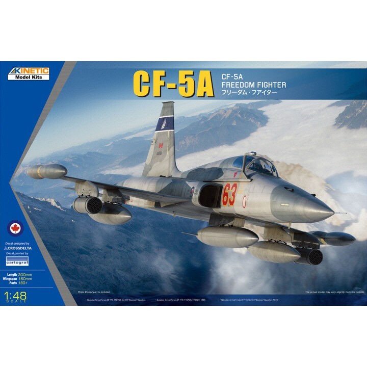 Kinetic #K48109 1/48 CF-5A Freedom Fighter