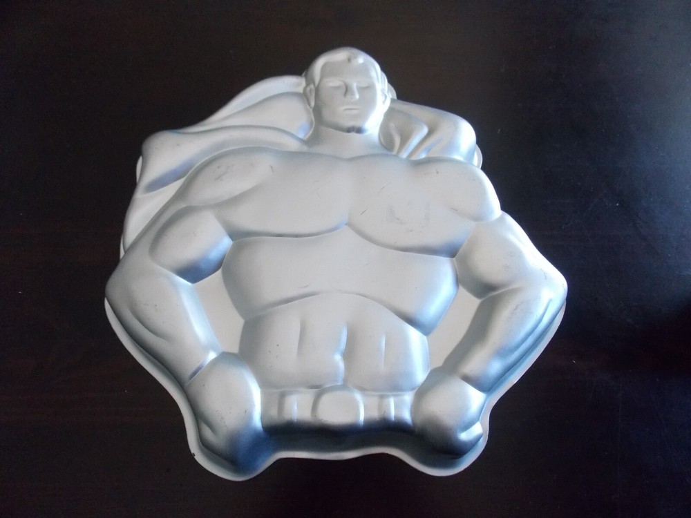 Vintage 1977 DC Superman Wilton Cake Pan