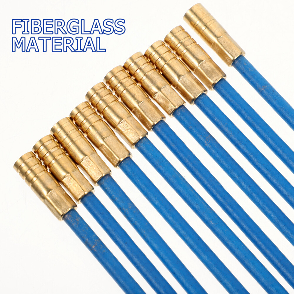 Wall Cable Set Electrical Wire Running Kit Fish Sticks Tape Puller