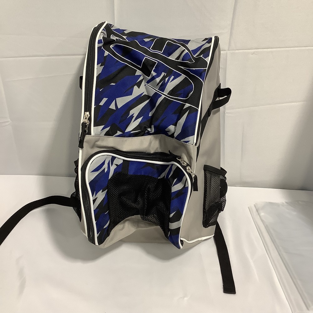 Boombah Multicolor Multiple Zipper Pockets Baseball Softball Superpack Bagpack