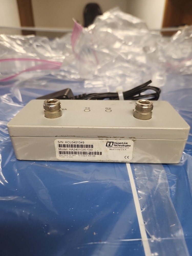 Hyperlink Technologies HA2401GXI-500 802.11b 802.11g Wireless LAN Amplifier
