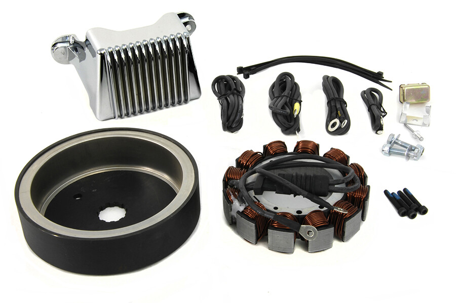 Alternator Charging System Kit 45 Amp fits Harley Davidson
