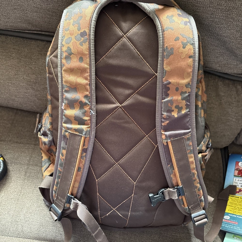 Vintage Burton Skateboarding Backback Camo