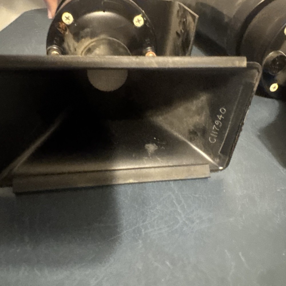 Electro-Voic 828HF Compression Driver W/Phenolic Horn, Tested Working Pair