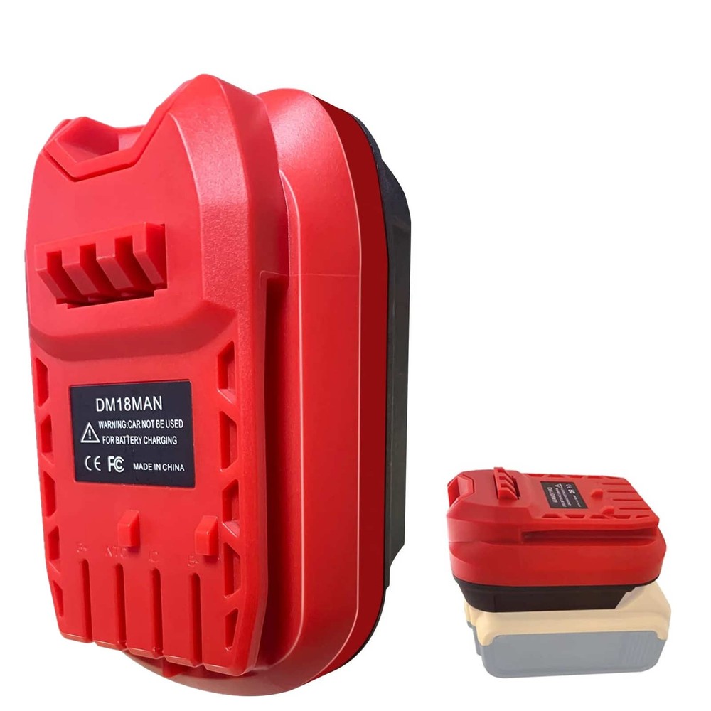 For DeWalt 20V to Craftsman 20V Tool Battery Adapter Mold Injection ABS+PC