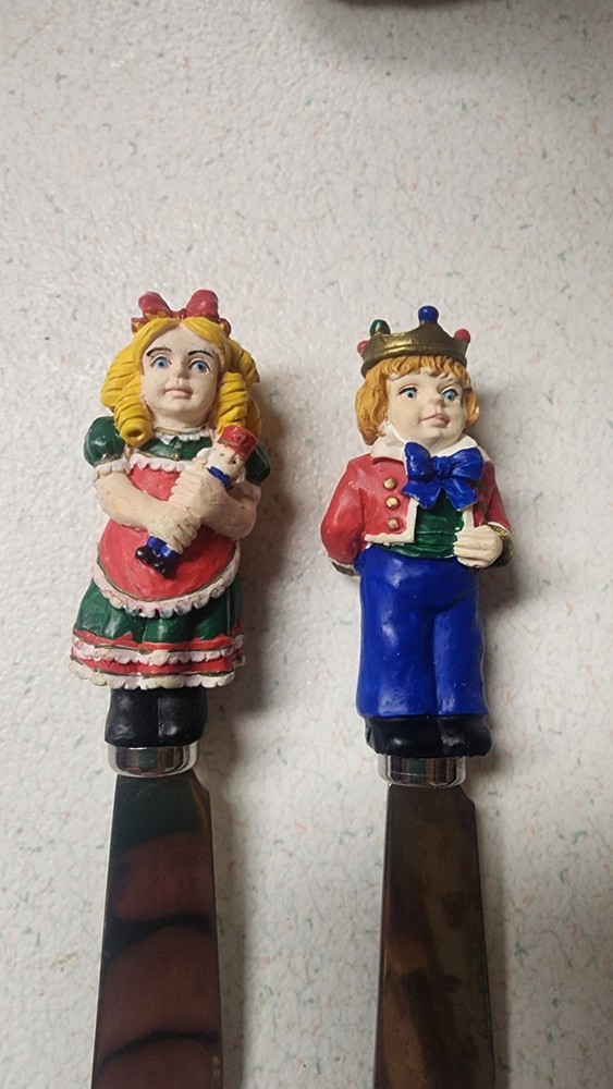 Christmas Themed Cheese Spreaders
