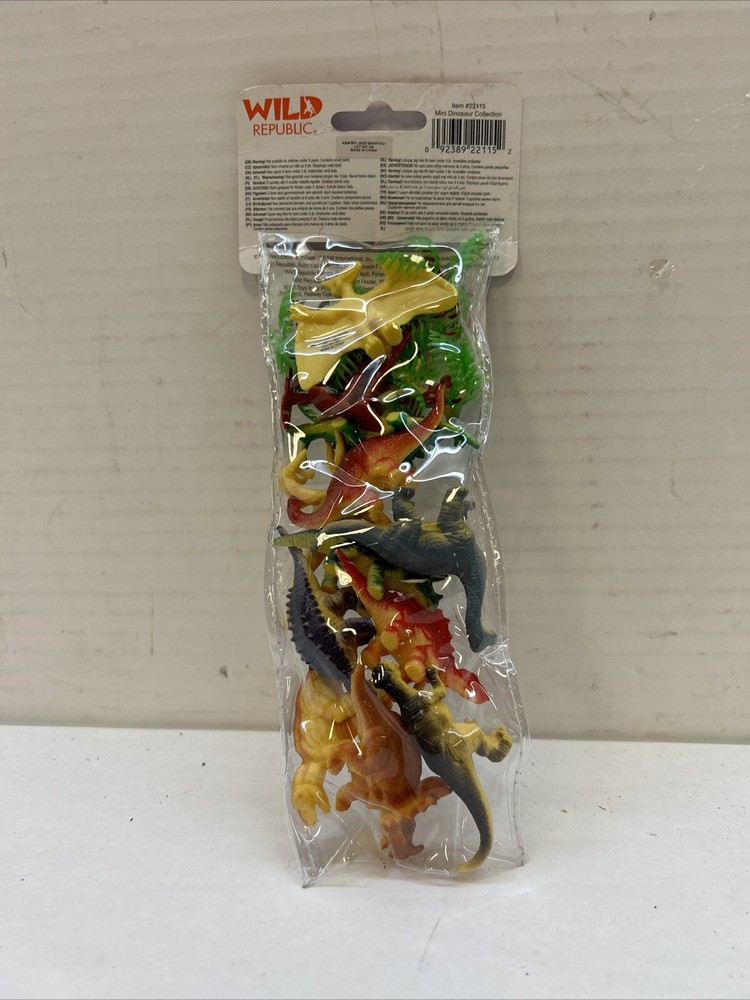 Wild Republic Mini Dinosaur Collection 15 Prices Soft Plastic