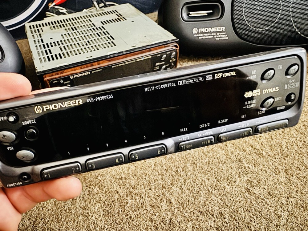 PIONEER KEH-P9200RDS Faceplate FRONT PANEL ONLY + Tested!