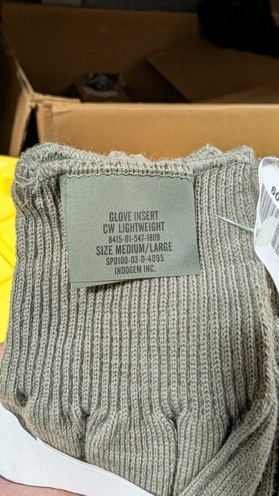 Lightweight Gloves Insert CW - 10 Pairs Medium/Large