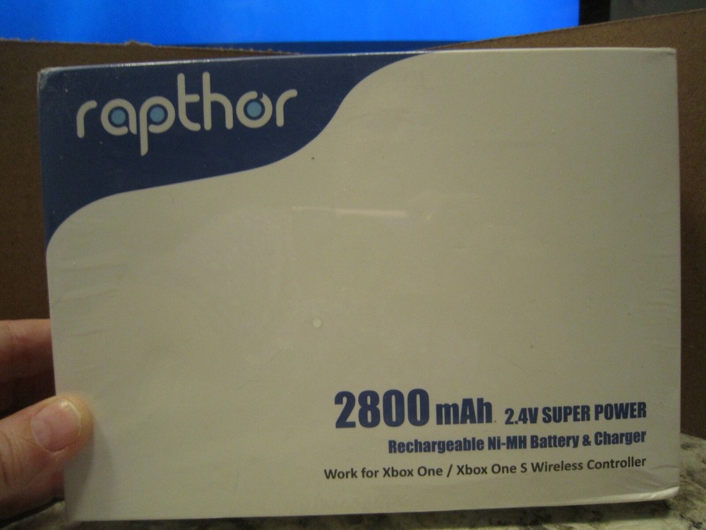 Rapthor 2800mah Rechargeable Battery for Xbox 1 S Wireless Controller