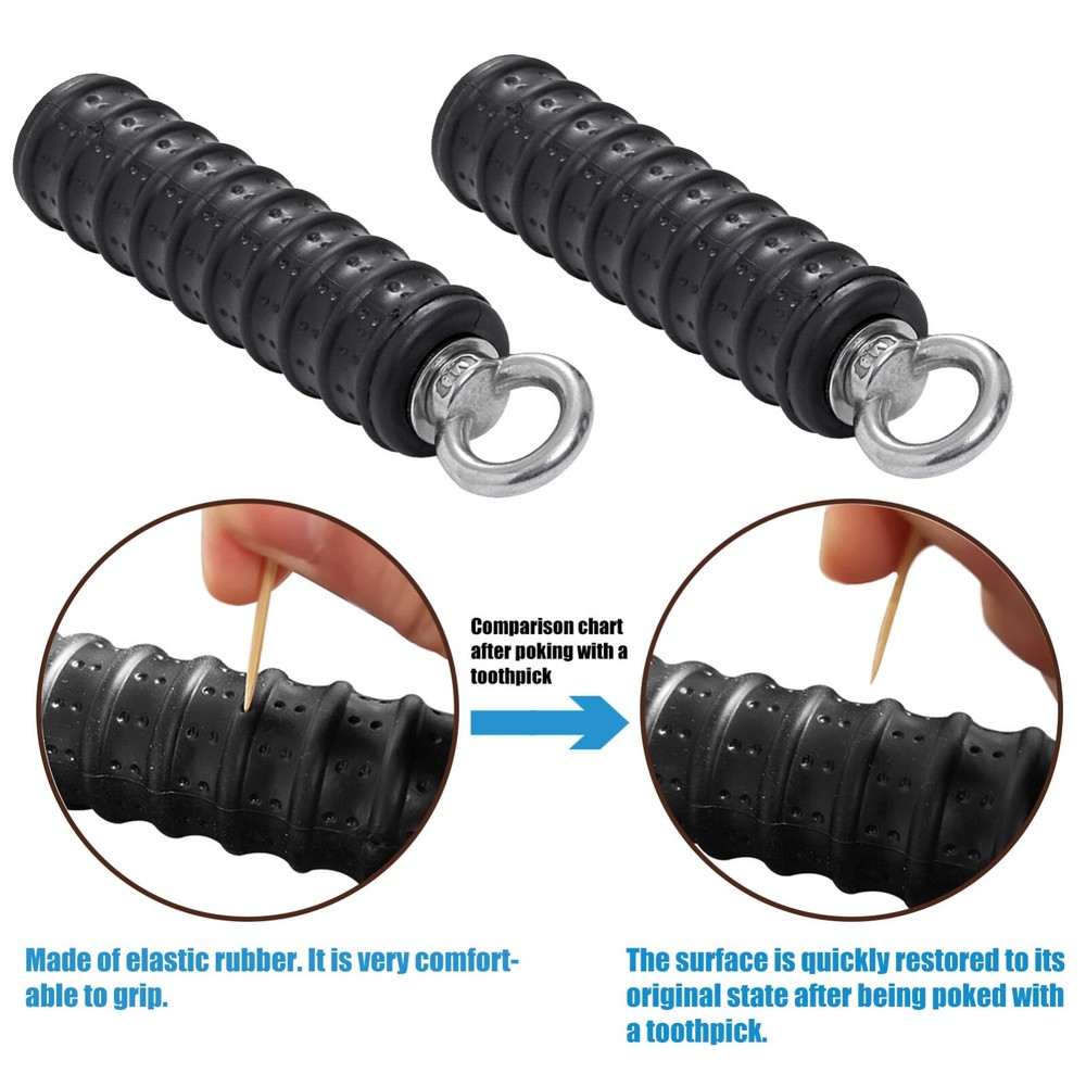 2PC LAT Pull Down Bar for Cable Machine Tricep Workout Cable Attachments Mechine