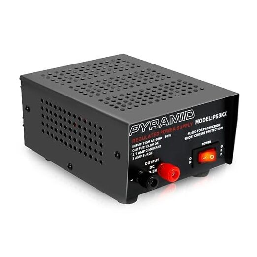Universal Compact Bench - 2.5 Amp Linear Regulated Home Lab Power Supply