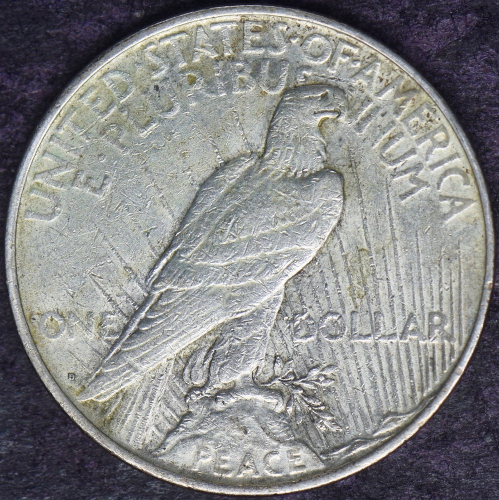 1927-D Peace Silver Dollar - ✪COINGIANTS✪