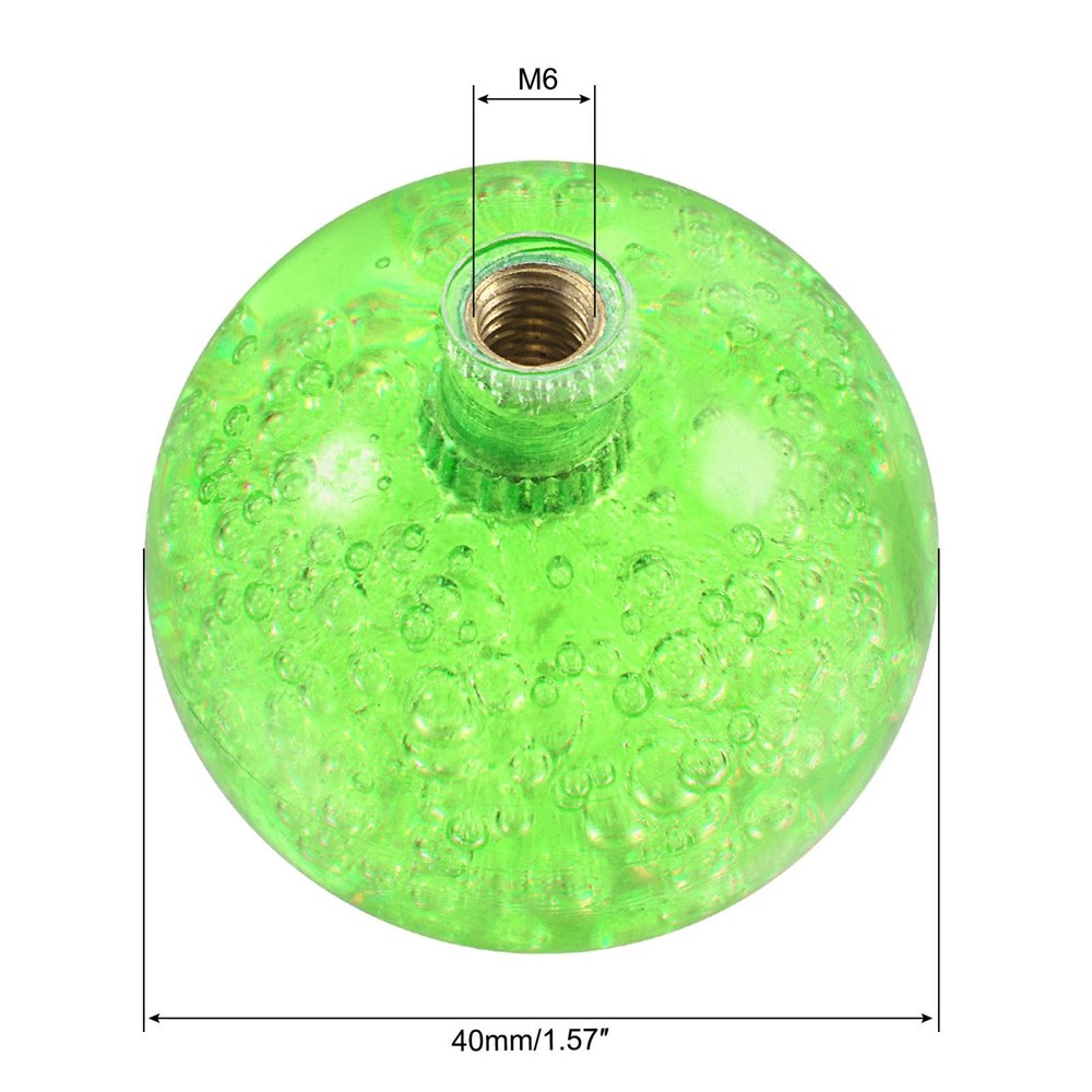 Top Handle Ball Head Joystick M6 Green 2 Pack