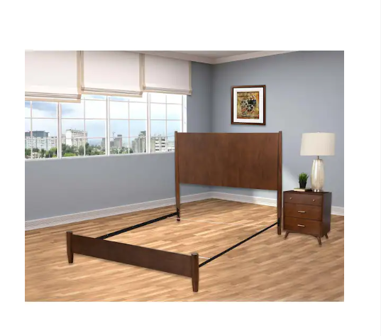Bed Rail System Twin Full Size Hook-In Metal Sturdy Adjustable Bed Rails Bracket