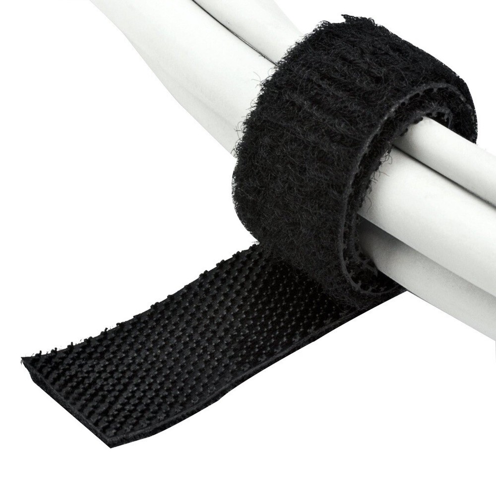 Hook and Loop Strap Reusable Cable Ties TV PC Tidy Organizer Garden Ties