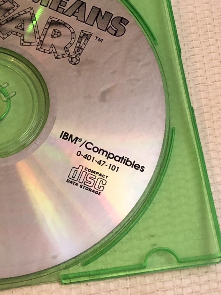 This Means War! PC CDROM 1995 Dos 3.1 IBM Compatibles Micro Prose Game Disc Only