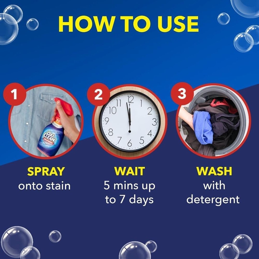 OxiClean MaxForce Stain Remover Spray Refill, 48 fl oz